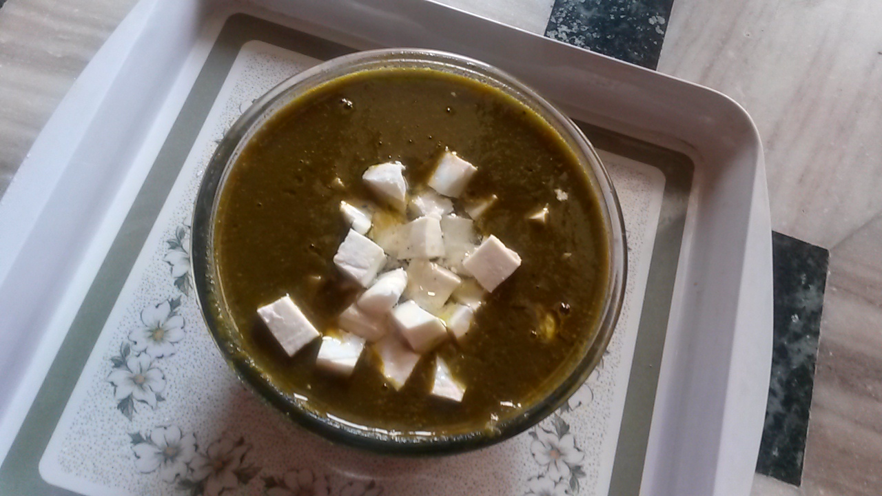 palak paneer 