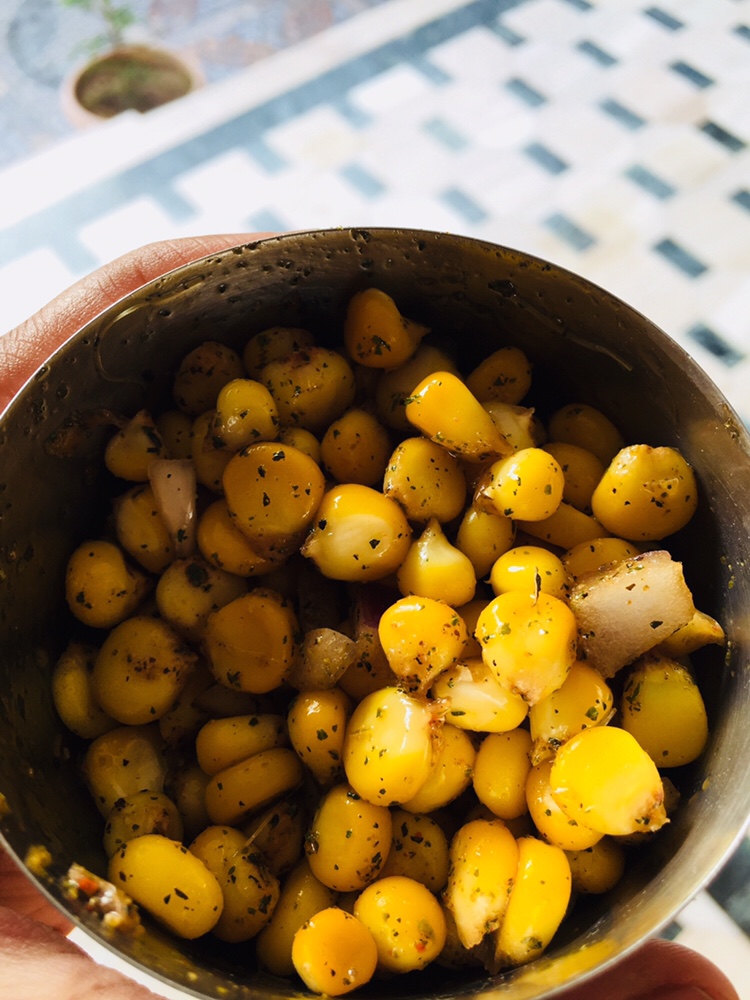 Sweet Corn chaat