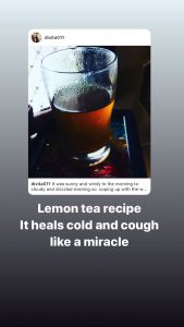 lemon tea 