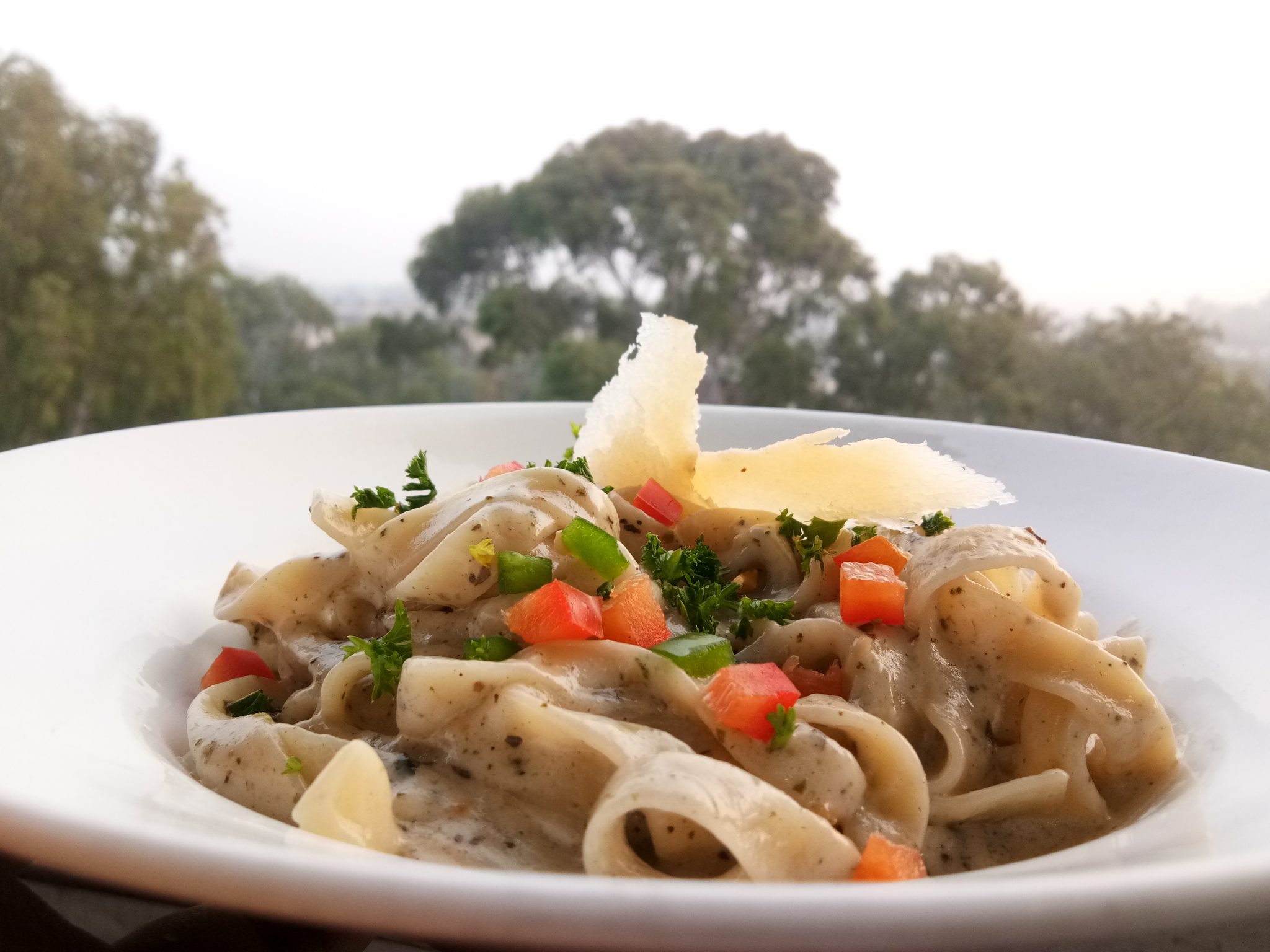Recipe of tagliatelle pasta